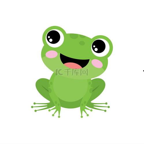 青蛙吃瓜背景,瓜果飘香，欢乐食趣